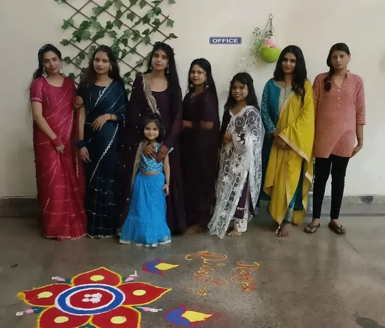 Diwali Celebration at Ashirwad Elders Home